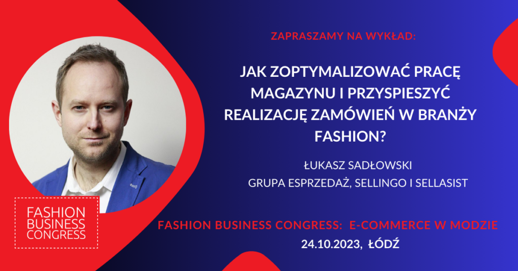 Fashion Business Congress prelekcja Łukasz Sadłowski